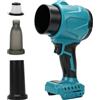 Roadtime Soffiatore 2 in 1 a batteria Turbo e pompa ad aria per aspirapolvere Makita | Roadtime Soffiatore e aspirazione senza spazzole, 1200 g, 3 ugelli, portatile, senza fili, per campeggio, pulizia