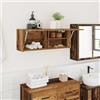Generico Mobile da Bagno Legno Antico 80x25x30 cm in Truciolato,Marrone,11.2kg,860083