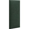 LIKMA Pannelli di Rivestimento Imbottiti Verde bottiglia 90x25 cm Facile da Installare Testiera Letto Matrimoniale 3D avec Schiuma Decorativi Tessuto: Riviera 38