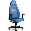 noblechairs Sedia Gaming Icon Nuka-Cola Quantum Edition-PU High-Tech - Sedia da ufficio Gaming con capacità di carico 150 kg - Sedia ergonomica - Sedia girevole con ruote