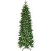XONE Albero di Natale Fred Real Touch, Struttura Slim, PE+PVC, Apertura Ombrello 210cm