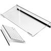 Generico Riser Tastiera per scrivania - Vassoio per Display Trasparente con Sollevamento per Tastiera in Acrilico per PC - per Computer, Supporto per per scrivanie da Ufficio, Sale PC, Case, Studio