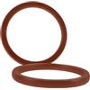 GOOHOCHY Manico Rotondo in Legno per Borsa, Accessorio Fai da 2 Pezzi | Sostituzione per Borsa a Mano, Presa Comoda e Sicura, per Viaggio e Campeggio, Marrone Naturale