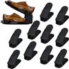 TATIVALO 30 scarpiere, salvaspazio, colore nero, organizer per scarpe, antiscivolo, con fessura regolabile, regolazione a 3 livelli, supporto per scarpe regolabile in altezza