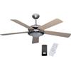 NIKLAS Ventilatore da Soffitto Woodsky IN LEGNO - Potenza 60 Watt - Con telecomando