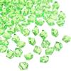QUARKZMAN 800pz Sassi di Ghiaccio Finti Acrilici Cristalli Verde Brillante | Pietre Diamanti Finti, Sparkling Ghiaccio Tritato, per Riempimento Vasi