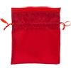PuntoCasaStore 12 pz sacchetto in raso rosso 10x12 cm bomboniera portaconfetti laurea