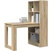 vidaXL Scrivania Rovere Sonoma Legno ingegnerizzato 122 x 67 x 145 cm