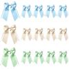 Xinjiayi 15 fiocchi decorativi per regali, fiocchi grandi | Mix di colori per compleanno, Natale, corona dell'Avvento, fai da te, decorazione per matrimonio, confezione regalo