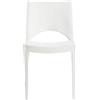 GRANDSOLEIL SEDIA PARIS Bianco opaco UP ON GRANDSOLEIL impilabile 6314B