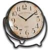 Loberon Falaise Orologio - Sofisticato Look Industriale - Ferro con Finitura Anticata, Nero Antico