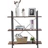 GIANTEX Scaffale Portaoggetti a 3 Livelli con Struttura Metallica | Libreria Indipendente Multiuso Industriale Con Dispositivo Antiribaltamento, Per Soggiorno, Cucina, Ufficio, 90 x 36 x 99 cm