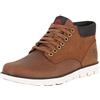 Timberland Bradstreet Leather Sensorflex - Stivali Chukka Uomo, Marrone (Red Brown FG), 43 EU