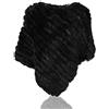 Uilor® Vera Pelliccia Coniglio Poncho in Pelliccia