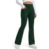 Libin Leggins Termici Donna Invernali Sportivi Pantaloni | Impermeabile Vita Alta in Pile Felpati Tuta leggings a Zampa Yoga Gym Palestra Trekking Neve Sci con Tasche