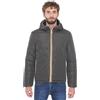 Ciabalù Giubbotto Uomo Invernale con Cappuccio Giubbino Double Face Impermeabile Imbottito Slim Fit