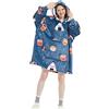 FELOVE Felpa Oversize con Cappuccio,Hoodie Gigante Super Morbida,Calda e Confortevole,Felpa con Cappuccio Adatta per Adulti, Uomini, Donne, Adolescenti