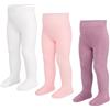 LAETBBE Collant per bambini, in cotone, per bambini, collant per bambini, calze calde, leggings per ragazze, 6 mesi-6 anni.