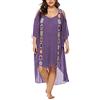 VersusModa Vestito Copricostume Caftano Mare Donna Taglie Forti Grandi Cover Up Curvy OSCOV001