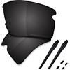 SAUCER Lenti di ricambio premium e kit di gomma per occhiali da sole Oakley Flak 2.0 XL OO9188