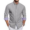 COOFANDY Camicia Oxford Uomo Button-Down Manica | Camicia Oxford da uomo in cotone, a maniche lunghe, con bottoni, ideale per ufficio, tempo libero e occasioni formali