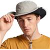 TOP-EX L/XL/XXL UV50+ Cappello da sole impermeabile a tesa larga per pesca estiva escursionismo con cinturino staccabile e rete ventilata