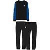 Inter hermet pigiama uomo lungo in cotone prodotto ufficiale art. T10 2055 (nero, XL)