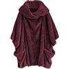 Cocila Giacca cardigan Cappotto grande da donna con bavero double in peluche Cappotto Da Lavoro Cappotto Invernale Da Donna Piumino Oversize Donna Bolero Pelle Verde black of friday