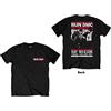 RUN--DMC Run DMC T Shirt Rap Invasion Band Logo Nuovo Ufficiale Uomo Size S