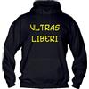 Social Crazy Felpa Uomo con Cappuccio Basic Top qualità Top vestibilità - Ultras Liberi Calcio Tifoso Stadio - Divertente Humor Made in Italy