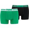 Puma Everyday Placed Logo Boxers 2p Biancheria Intima Uomo (Pacco da 2)