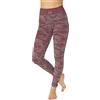 BeGood - Legging Donna Camouflage Snellente. in Tessuto Innovativo Dermofibra. Snellisce, Idrata, Drena i Liquidi Mentre Lo Indossi