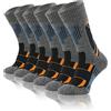 sesto senso Unisex Calze Trekking Tutto l'anno Lana Ioni Argento