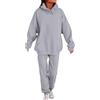 SCBFDI Tuta Donna Eleganti, Completo Palestra Donna, Due Pezzi Autunno Manica Lunga Taglia Grossa Top E Pantaloni Sportivo Stile di Strada Adatto più Morbido