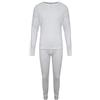 KidCollection Set di biancheria intima termica per bambini, a maniche lunghe e pantaloni abbinati, set di biancheria intima calda, unisex, per ragazzi e ragazze, dai 2 ai 13 anni