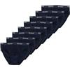Sloggi Men Basic Midi 8P, Slip, Uomo, Blu, 6