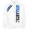 Generico Atalanta Felpa Giacchino Tifosi Ultras Calcio Sport dalla S alla XXL (Bianco, M)
