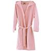 Mastro Bianco New Accappatoio in Microfibra Donna Uomo Unisex con Cappuccio e Borsetta (M, Rosa)