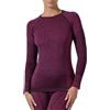 Risalti Maglia Termica Uomo e Donna Lana Merino - Intimo Termico Unisex Manica Lunga Traspirante, Abbigliamento Termico Invernale Senza Cuciture - Made in Italy