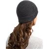 DALLE PIANE CASHMERE Cappello Donna 100% Cashmere | Cappello donna, taglia unica, per città, sport e viaggio, autunno e inverno, idea regalo, Made in Italy