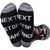 JXGZSO Francia Simboli Souvenir Regalo Next Stop Francia Calzini Francia Viaggio a tema Calzini Francia Amante Regalo Europa Viaggio Regalo