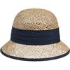 Seeberger Cappello Cloche Paglia Zostera Marina Donna - Cappelli da Spiaggia Sole Giardiniere Estate Primavera/Estate