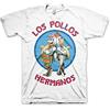Breaking Bad Officially Licensed Merchandise Los Pollos Hermanos T-Shirt (White)