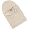 Somma Travel Origami Accappatoio in MICROSPUGNA Beige Nebbia