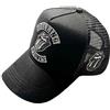Rock Off officially licensed products The Rolling Stones Cappellino da Baseball Tour '78 Nuovo Ufficiale Nero Trucker Size One Size
