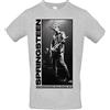 Bruce Springsteen Wintergarden Photo Uomo T-Shirt Grigio Sport Regular