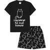 thepyjamafactory I Can Hear You But I'm Not Listening Ragazze Corta Cotone Pigiama Pjs per Bambini