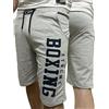 XTREME BOXING - Pantaloncini Uomo, Sportivi Corti in Cotone Ideali per Boxe, Calcio, Running, Tennis e Palestra, Tempo Libero Sportivi, Bermuda in Cotone, Leggeri