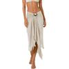 creazioni unique Pareo Donna Mare Lungo 100% Bamboo Made in Italy - Pareo Copricostume da Spiaggia Leggero e Traspirante con Fermapareo in Legno