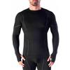 Risalti Maglia Termica Uomo Manica Lunga Merino Tech - Maglie Termiche Uomo a Compressione in Lana Merino, Intimo Termico Uomo Invernale, Termica Uomo Senza Cuciture - Made in Italy